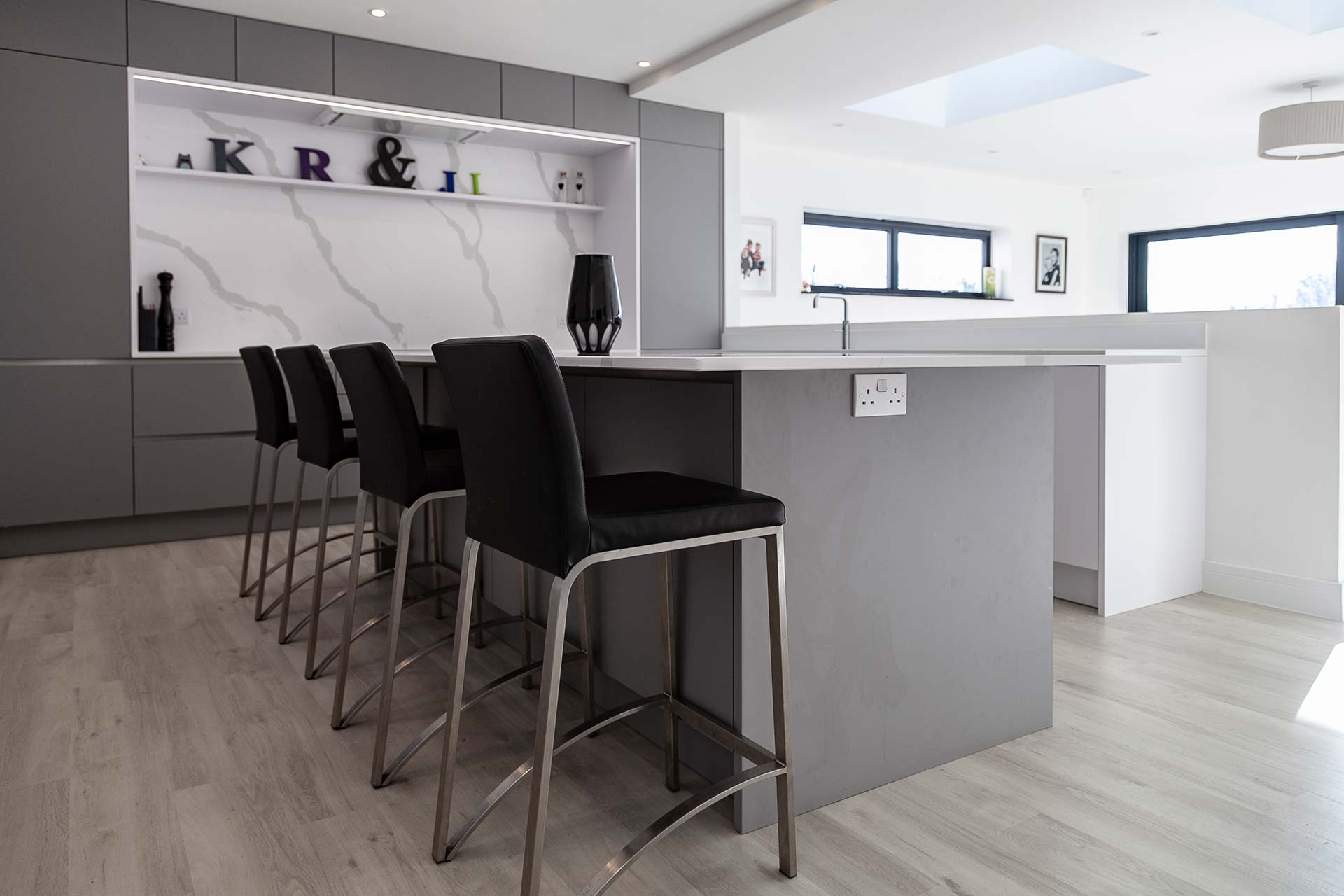 Contemporary Kitchens - Space Grey